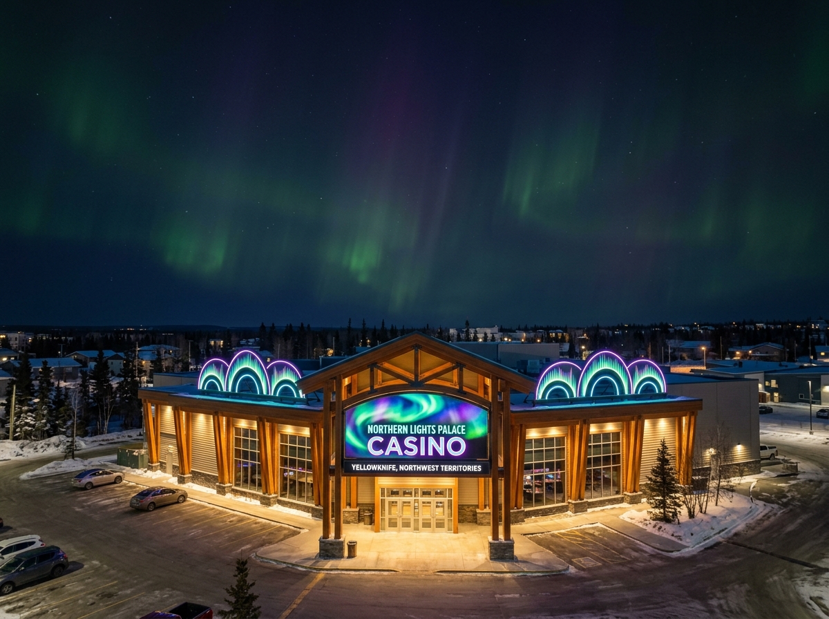 Luxury hotel view for Northern Lights Palace Casino